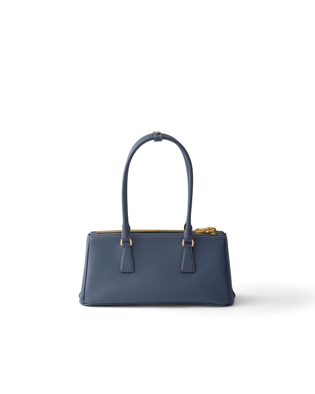 Prada Blue Galleria Medium Saffiano Leather Bag