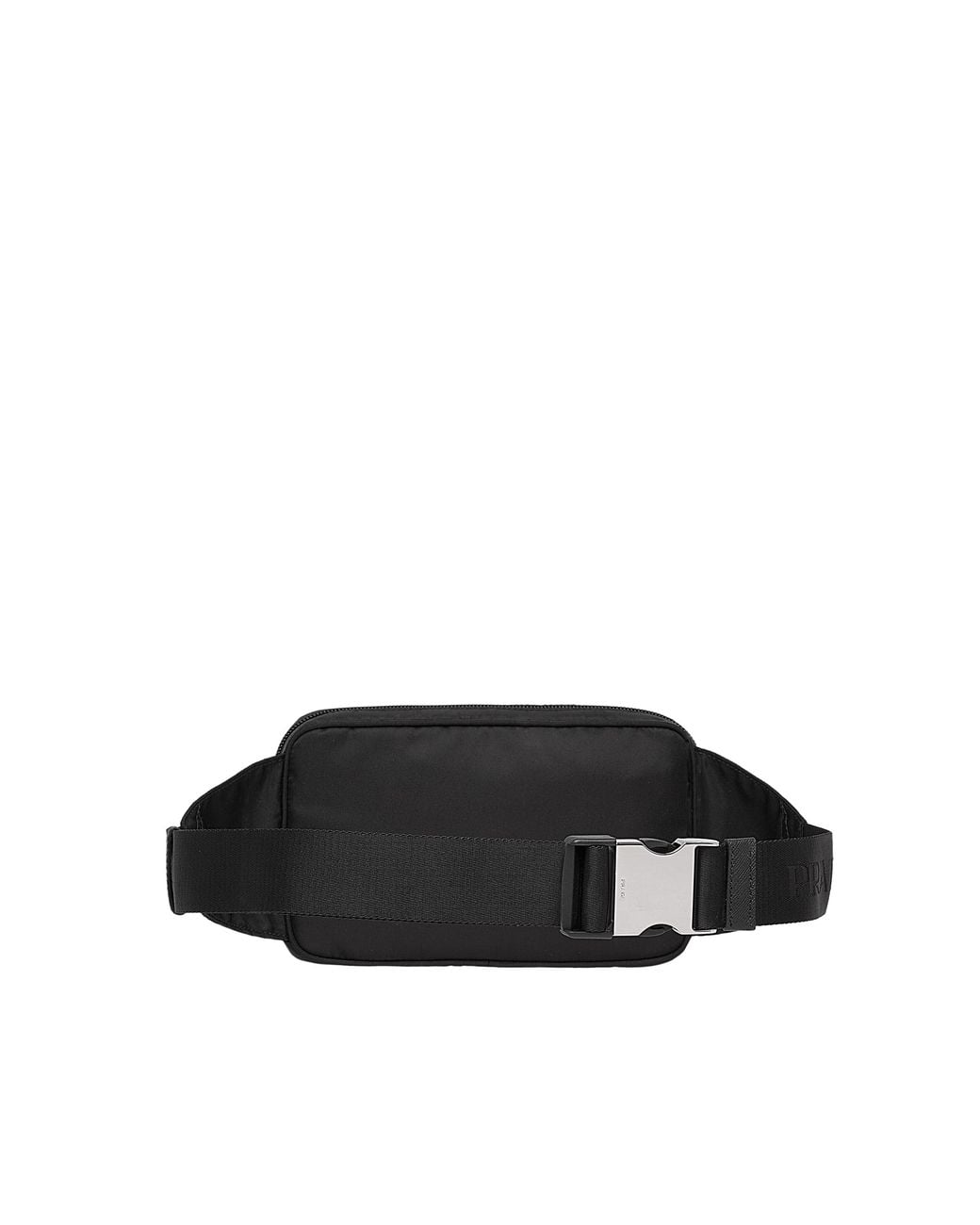 Prada Black Urban Nylon And Saffiano Leather Mini Belt Bag for men