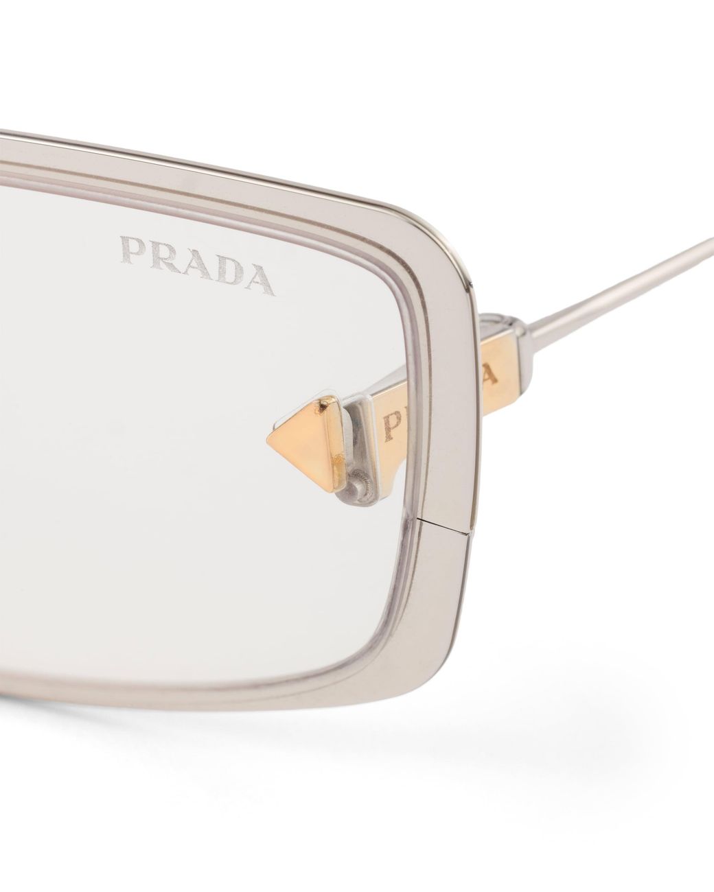 Prada White Runway Sunglasses
