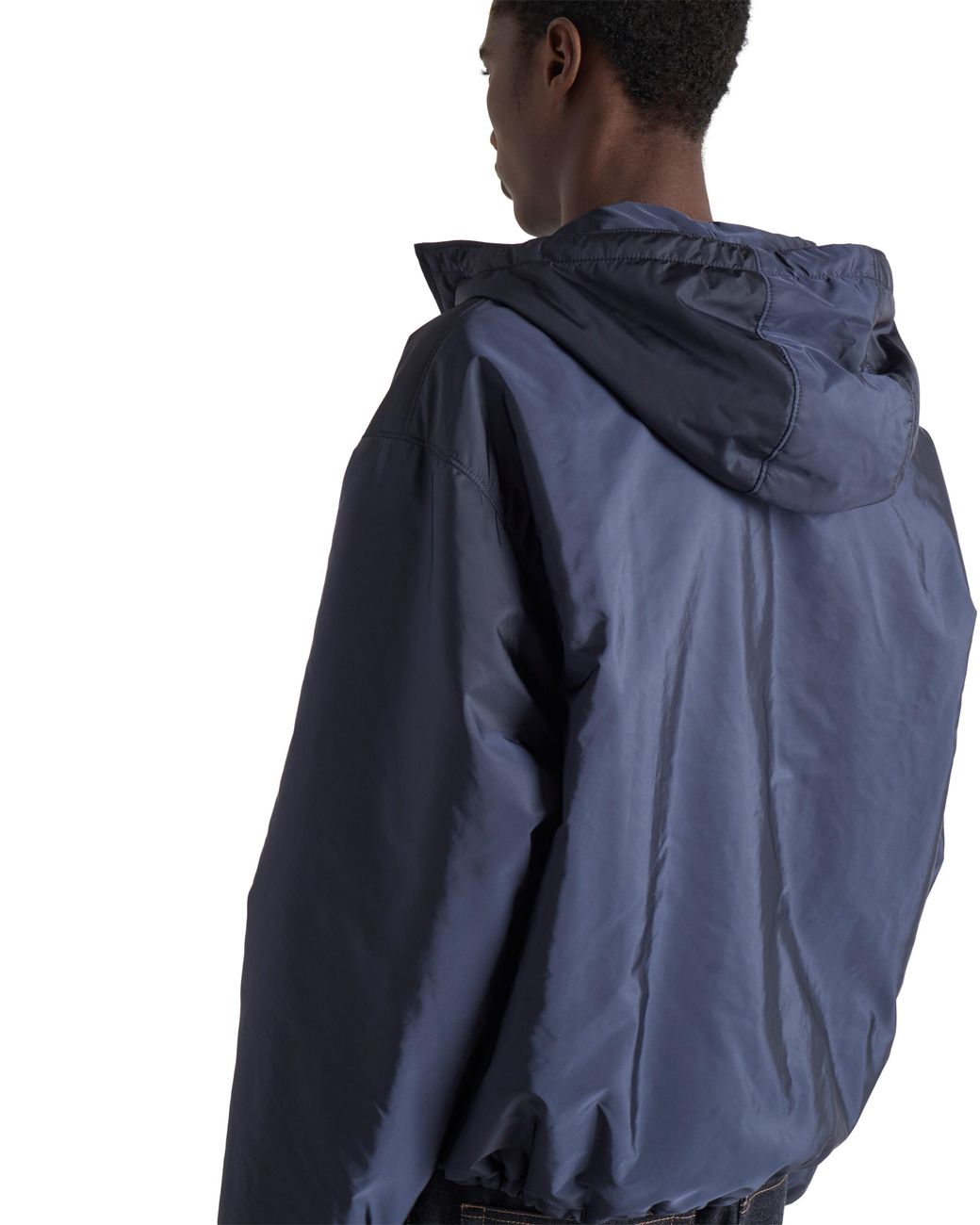 Prada Blue Re-Nylon Jacket for men