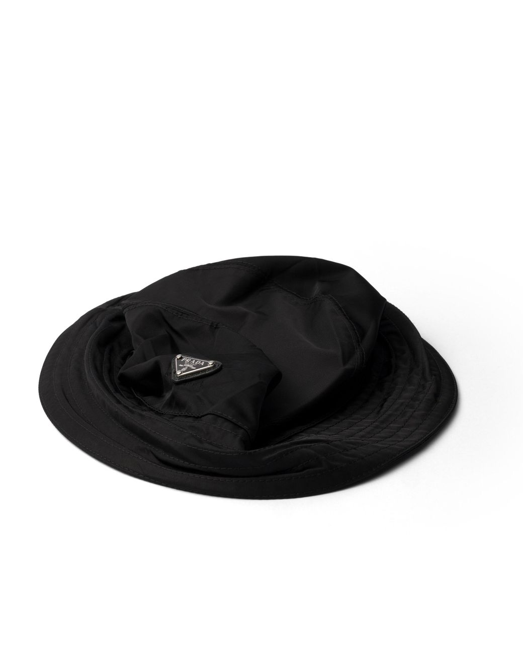 Prada Black Re-Nylon Bucket Hat