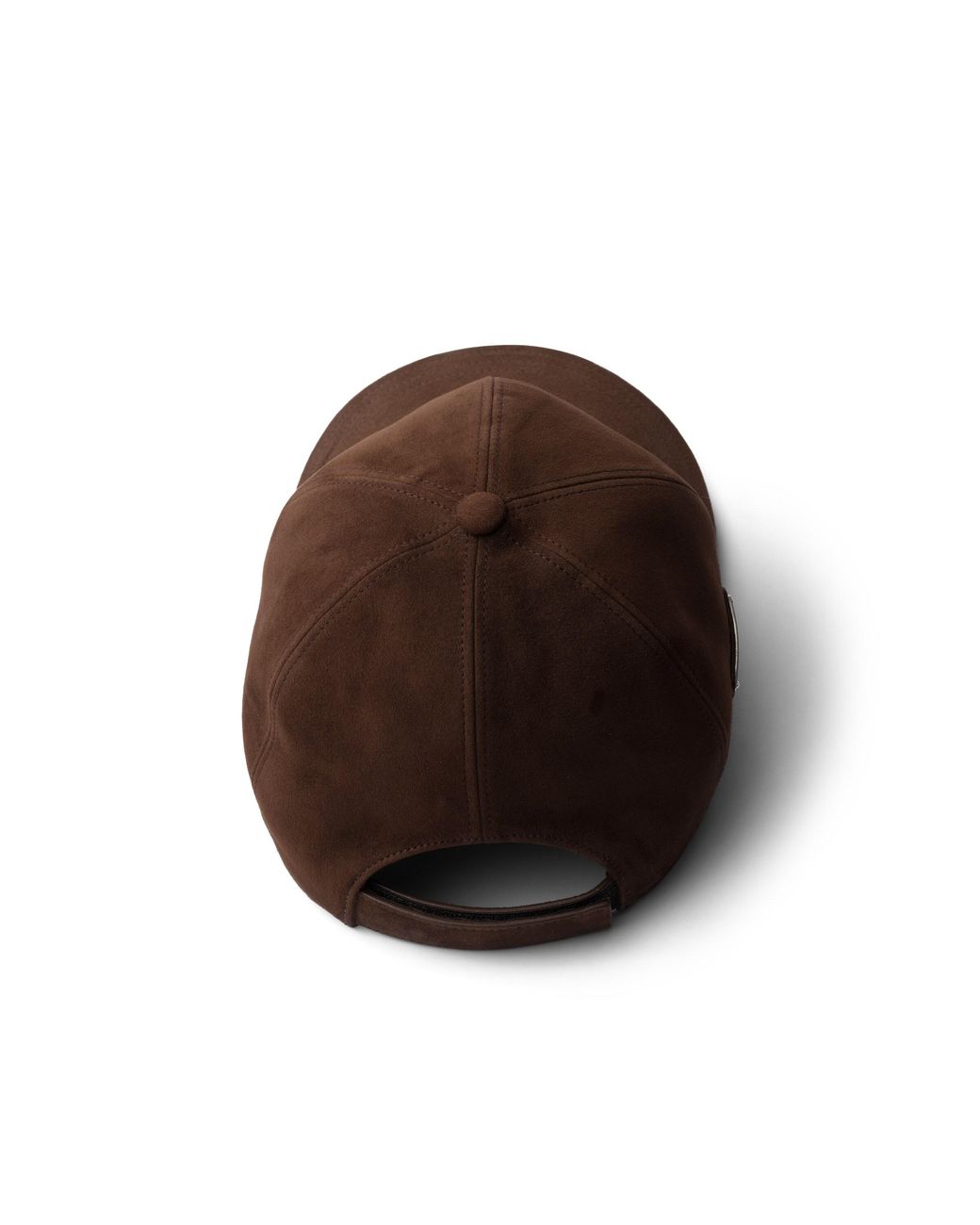 Prada Brown Suede Baseball Cap for men