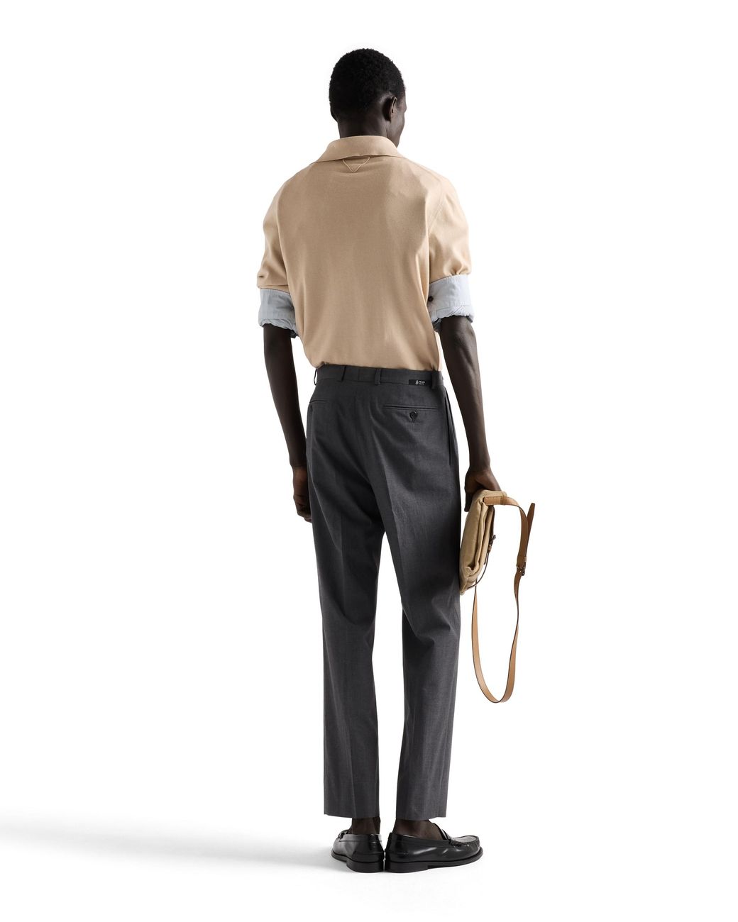 Polo di Prada in Natural da Uomo