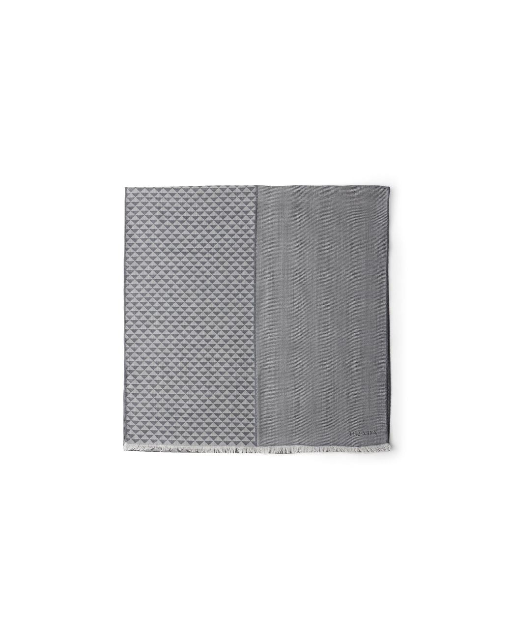 Sciarpa di Prada in Gray da Uomo