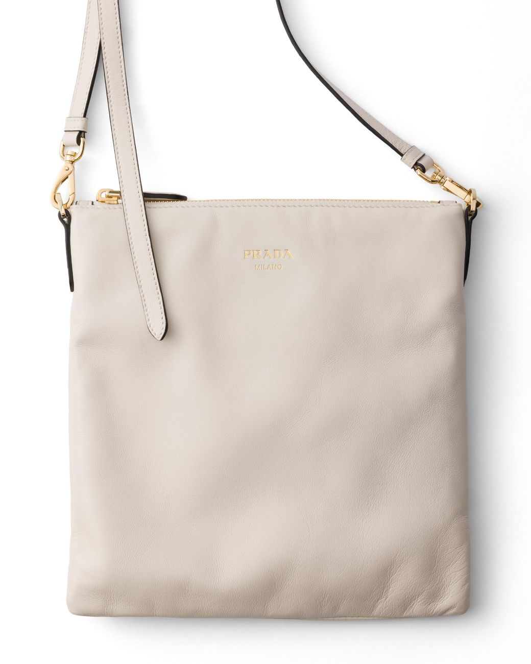 Borsa A Tracolla Mini di Prada in Natural