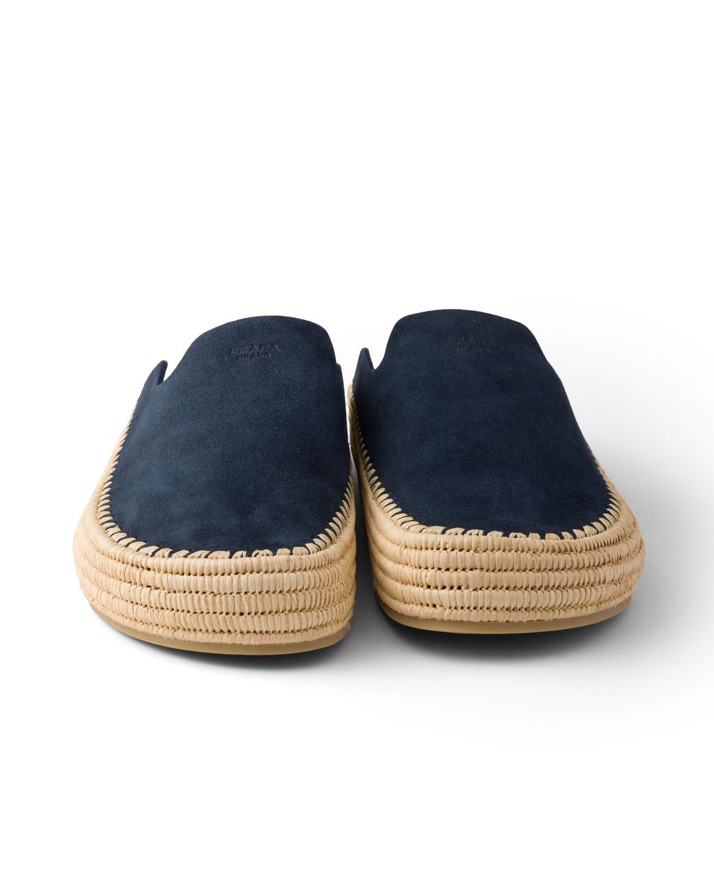 Prada Blue Suede Mules, Ultramarine for men