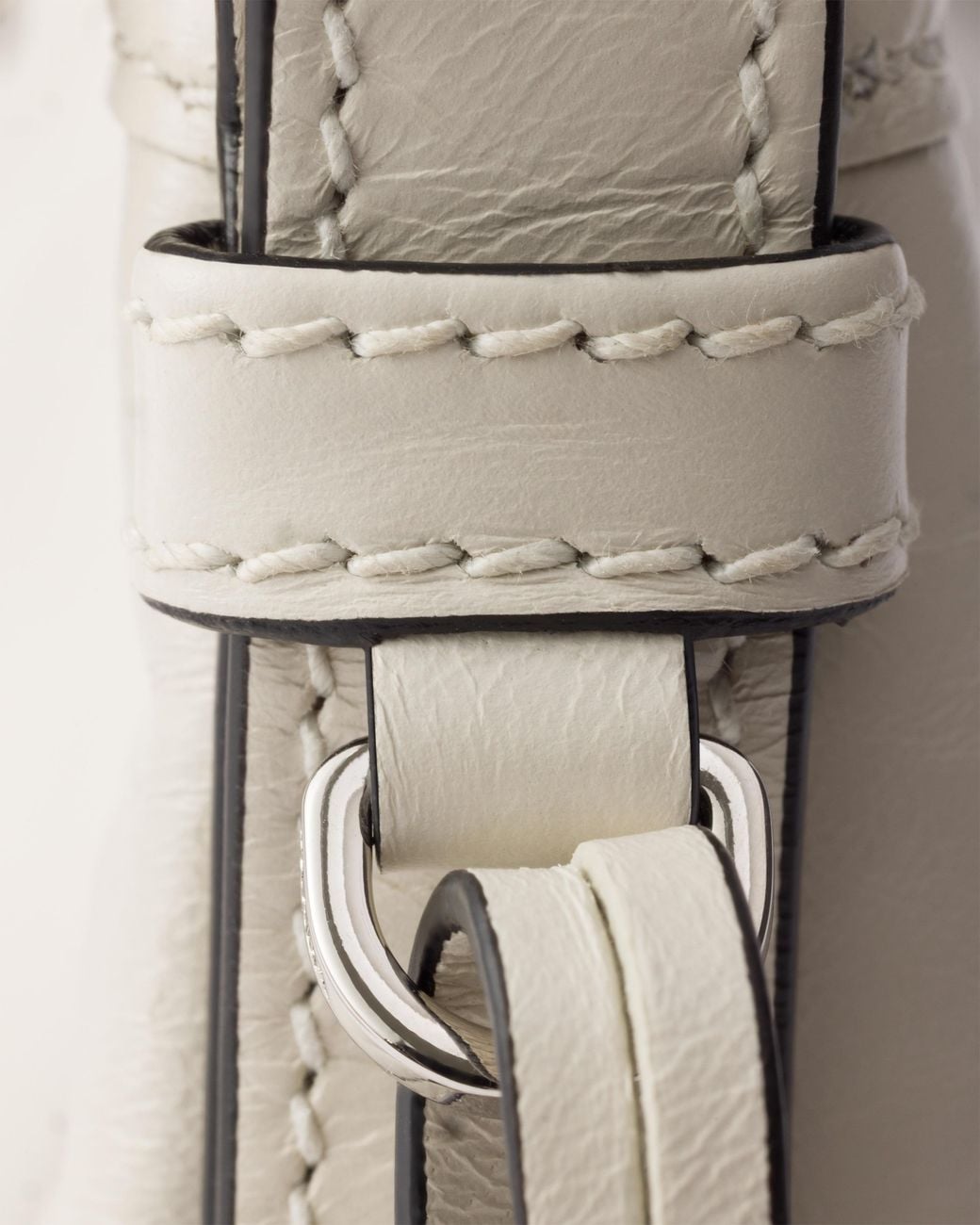 Borsa A Spalla Aimèe Medium di Prada in White