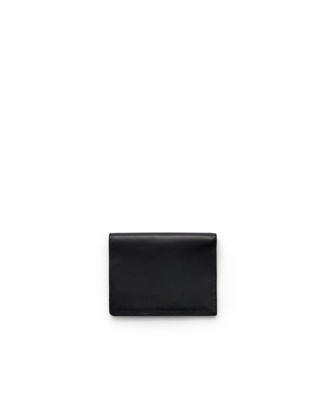 Prada White Antiqued Leather Wallet for men