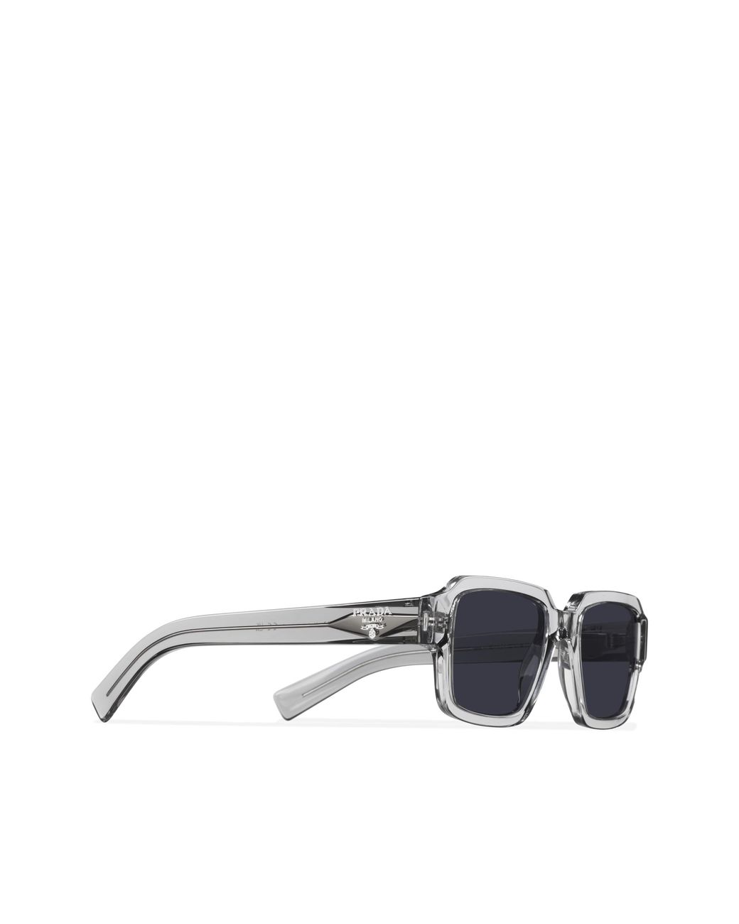 Prada Blue Sunglasses With Logo for men