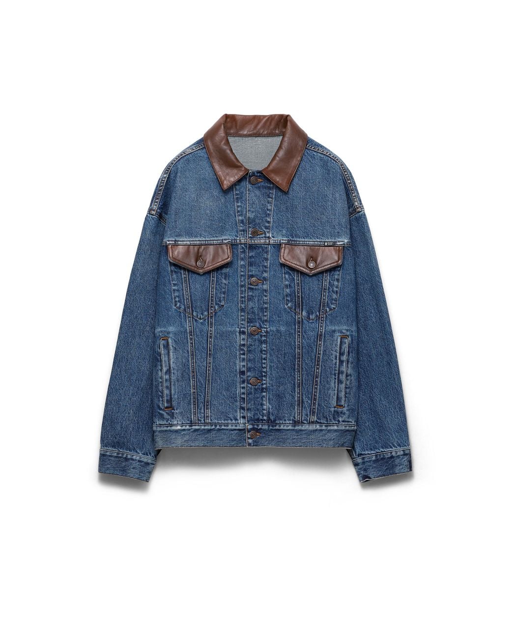 Prada Blue Denim Jacket for men