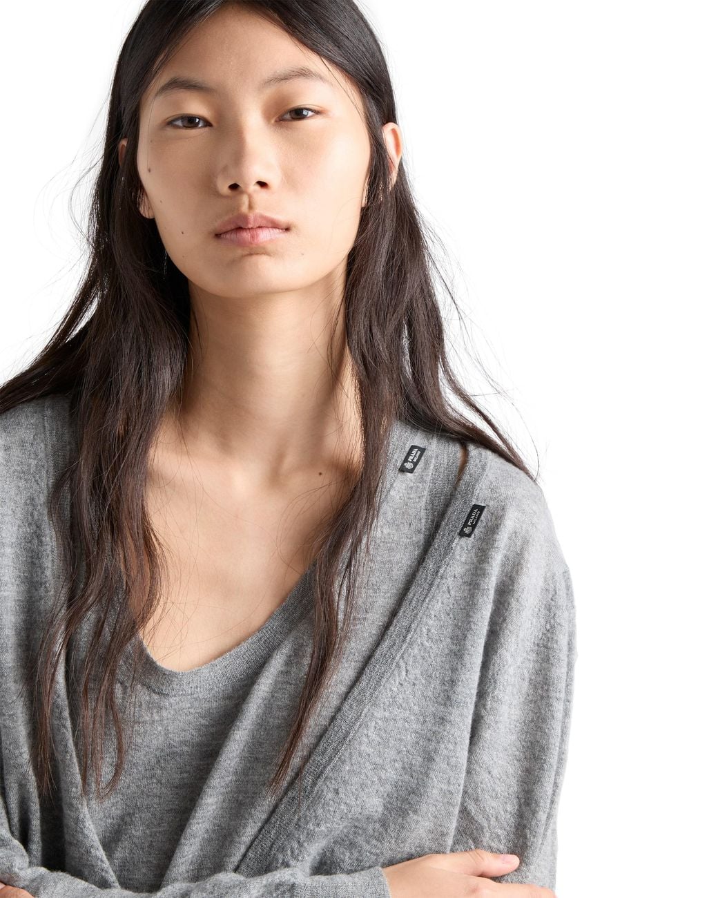 Top di Prada in Gray