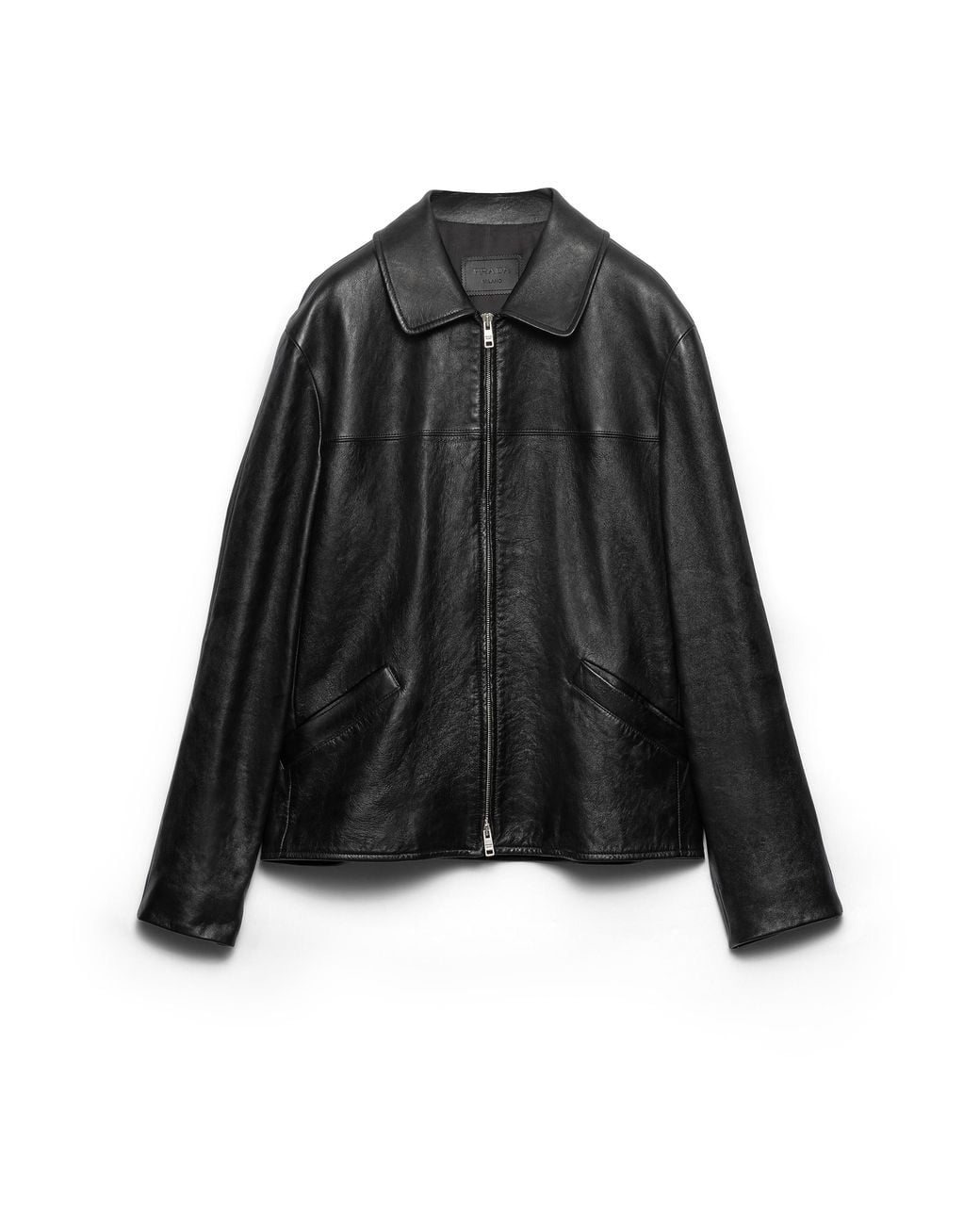 Prada Black Nappa Leather Jacket