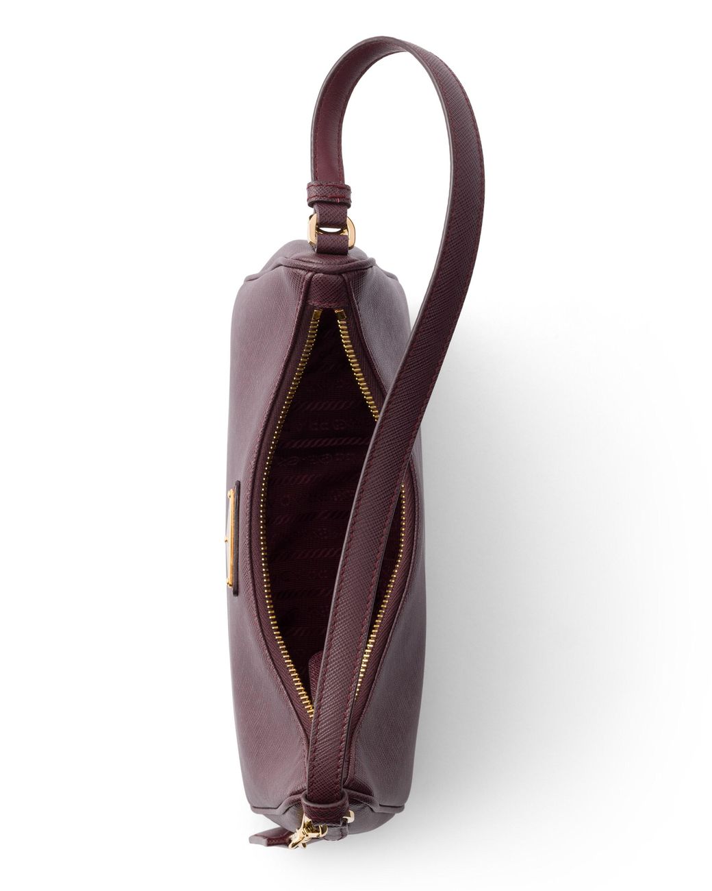 Prada White Re-Edition 2005 Saffiano Leather Mini-Bag