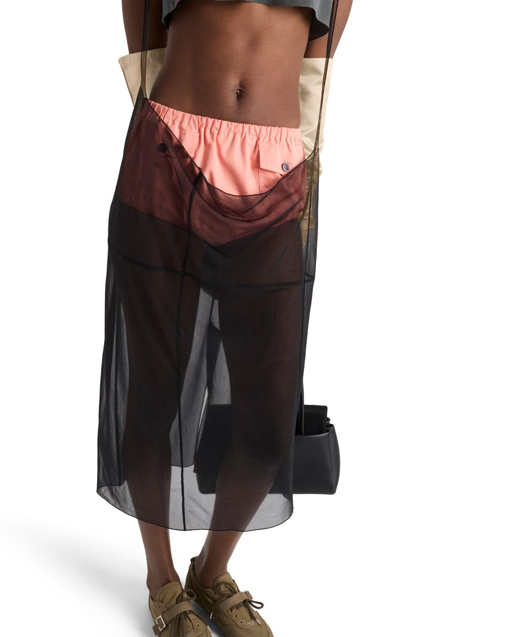 Prada Pink Poplin Shorts