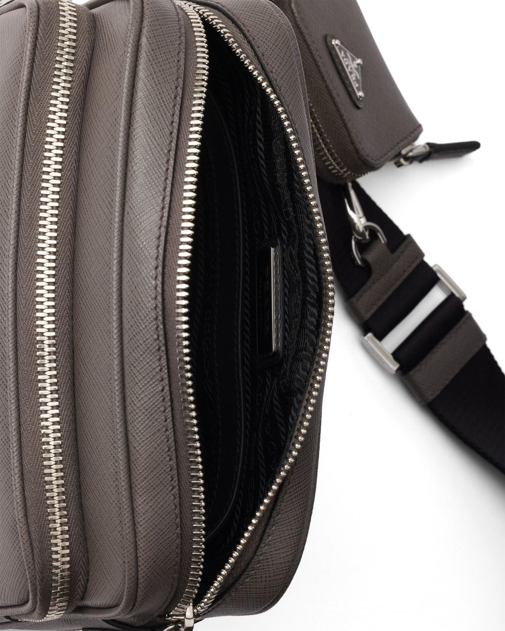 Prada Multicolor Saffiano Leather Shoulder Bag for men