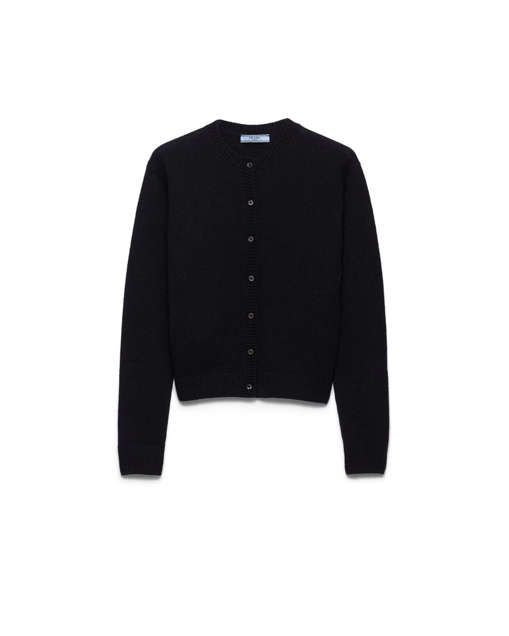 Prada Black Cashmere Cardigan