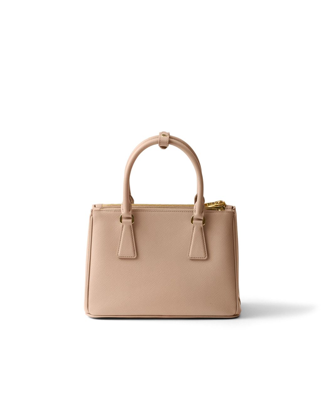 Prada Natural Galleria Small Saffiano Leather Bag
