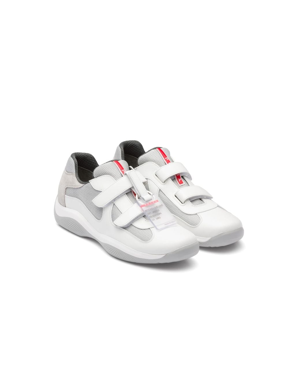 Prada White America's Cup Original Sneakers, Size 5,5 for men