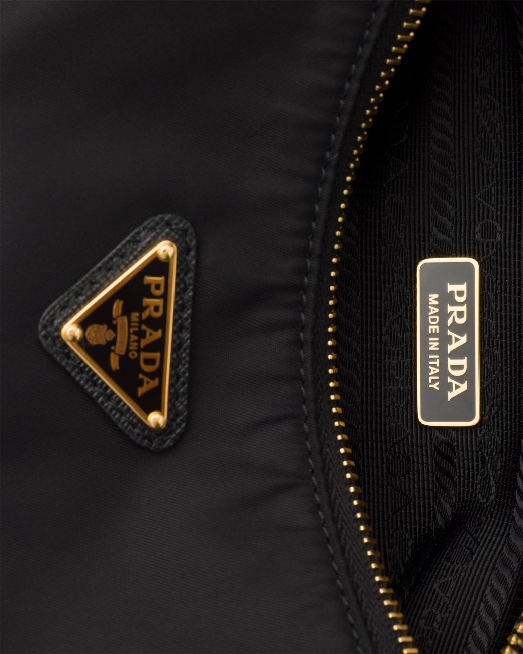 Prada Black Re-Edition 2008 Re-Nylon Mini-Bag