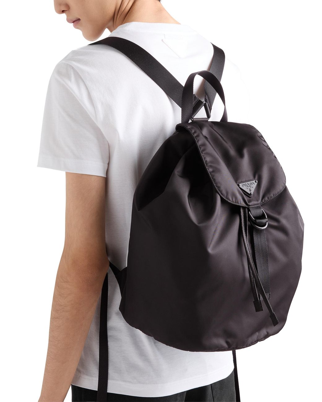 Mochila De Re-Nylon Prada de color Blue