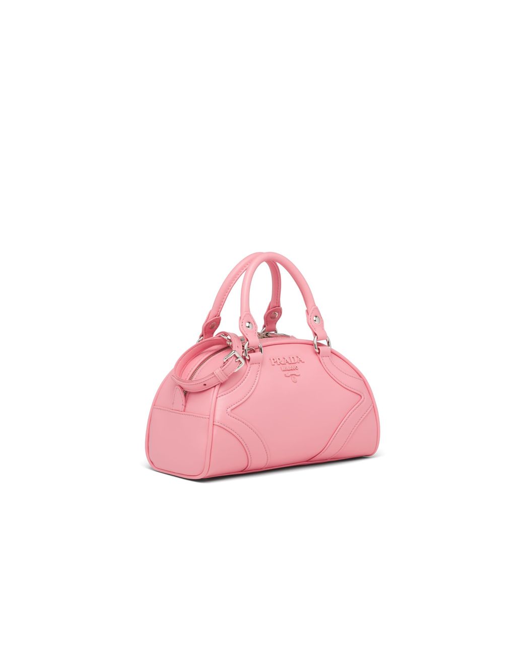 Prada Bowling Bag in Pink | Lyst