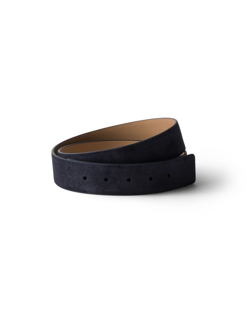 Prada Blue Suede Belt Strap for men