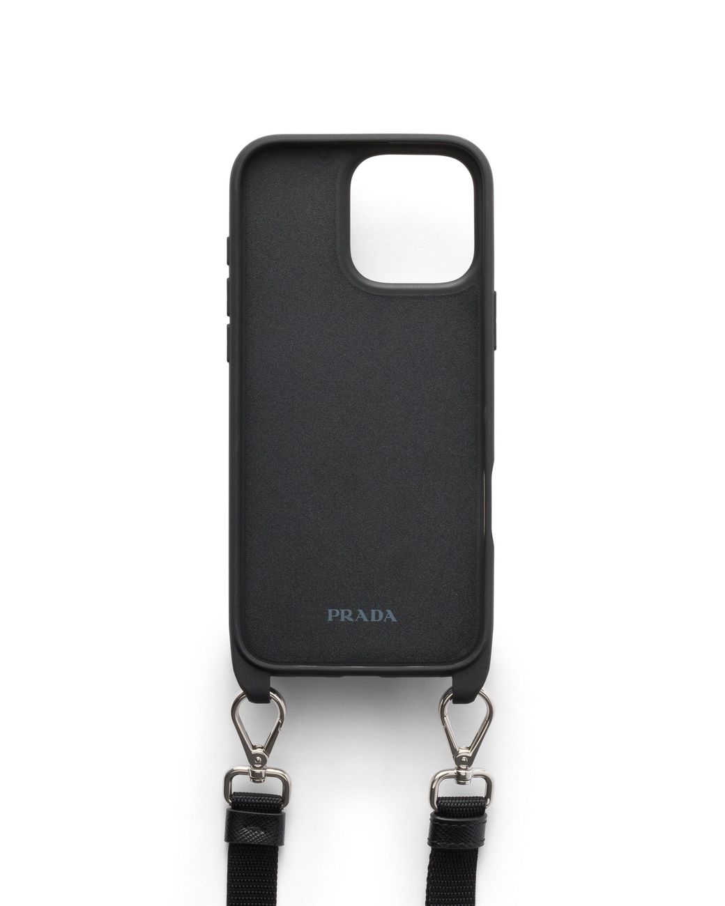 Étui D'Iphone 16 Pro Max À Bride Détachable Prada pour homme en coloris Black