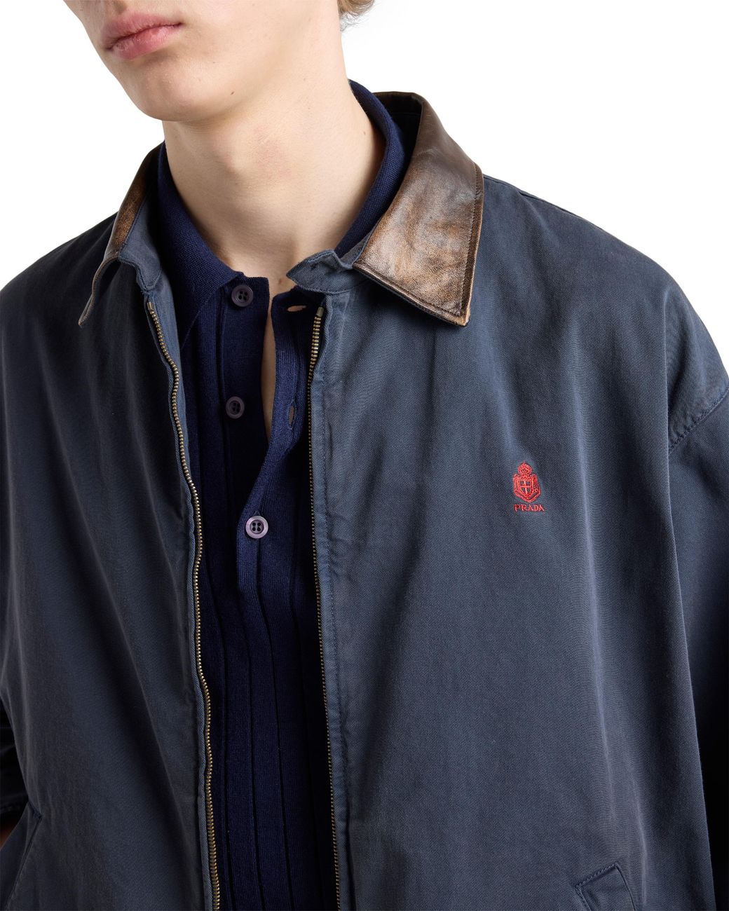 Polo di Prada in Blue da Uomo