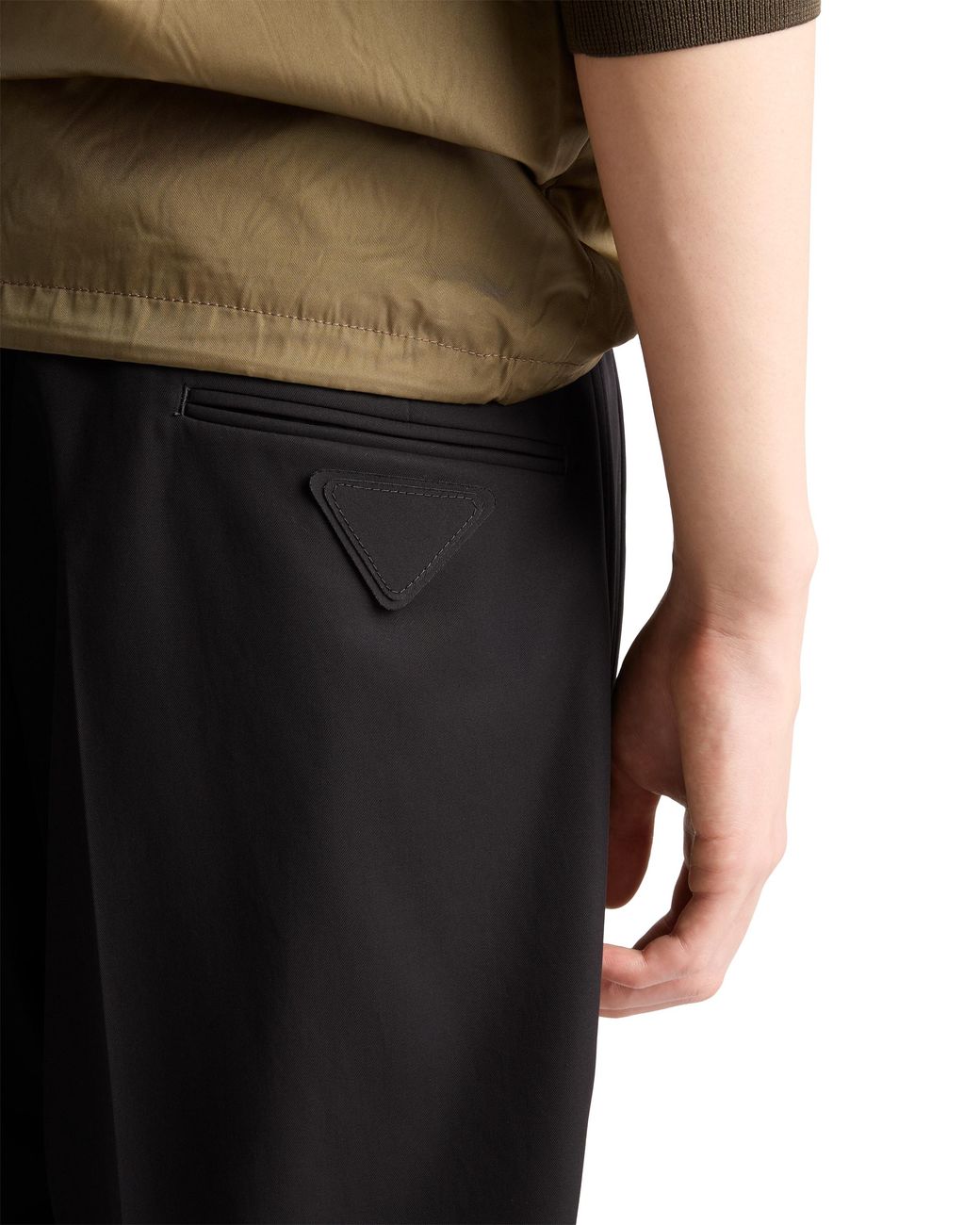 Prada Black Cotton Bermudas for men