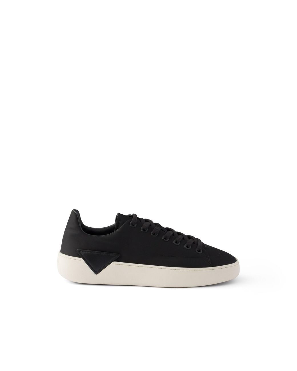 Prada Black Court Re-Nylon Sneakers for men