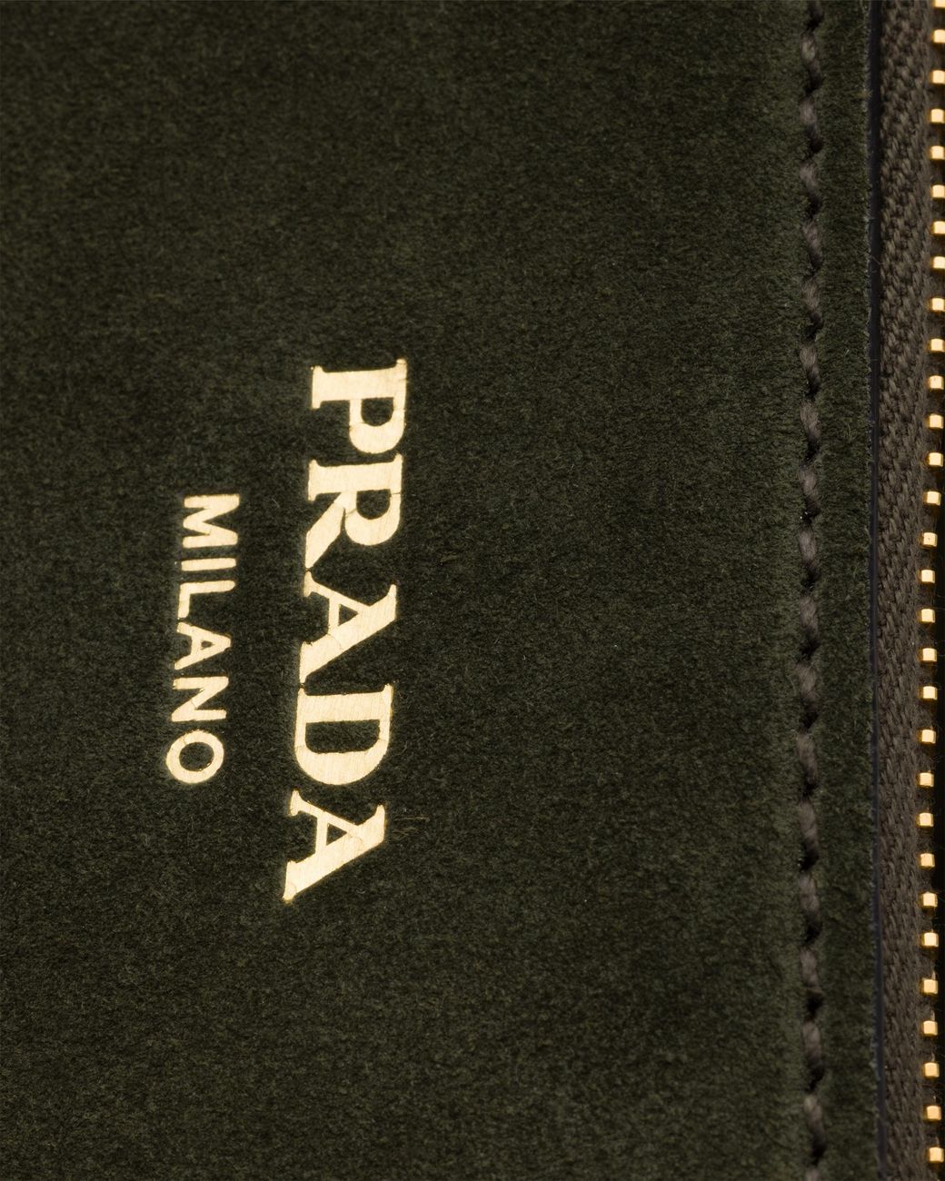 Prada Black Nova Large Suede Tote Bag