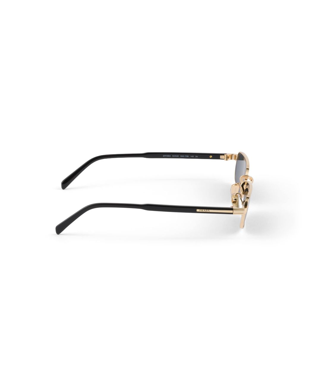 Prada Blue Sunglasses With The Iconic Metal Plaque for men