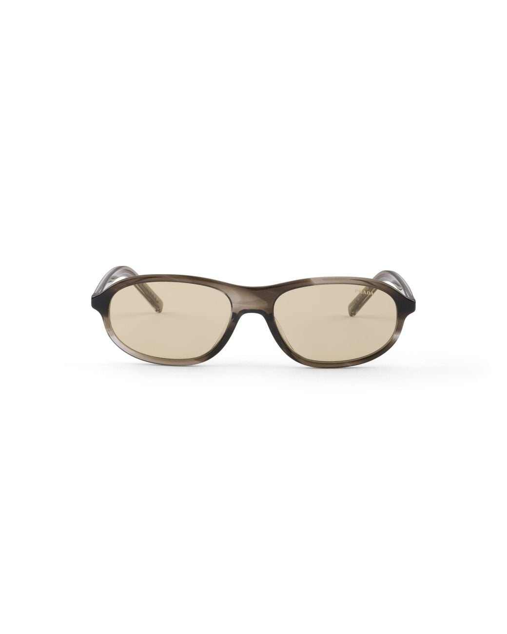 Prada Multicolor Sunglasses With The Iconic Metal Plaque