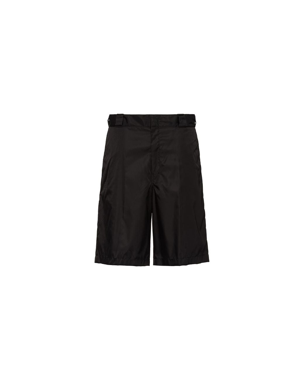 Prada Black Re-Nylon Bermudas for men