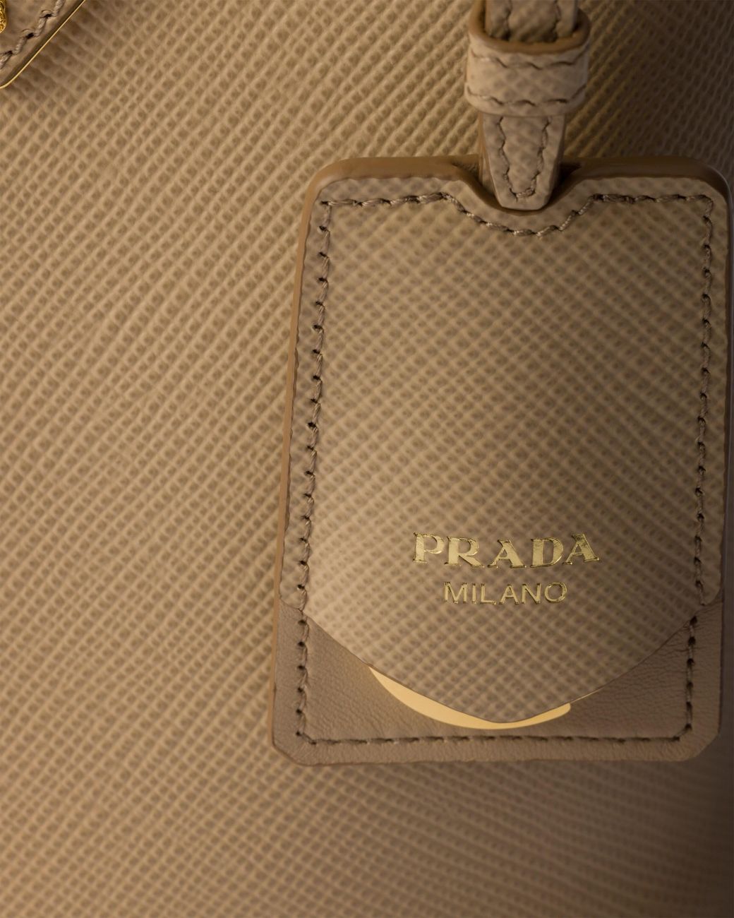 Borsa Panier Mini di Prada in White
