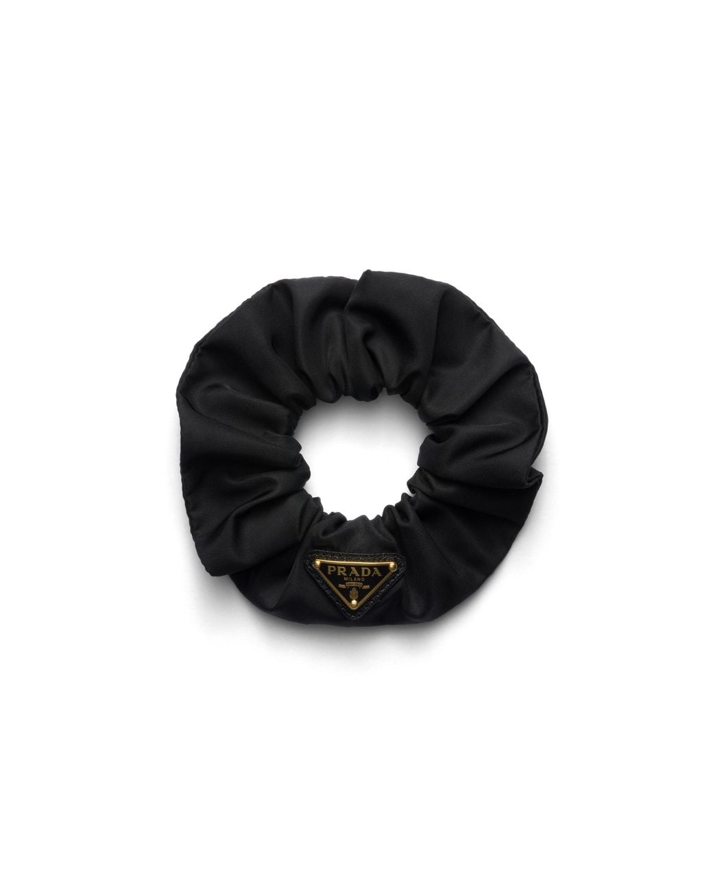Prada Black Re-Nylon Scrunchie
