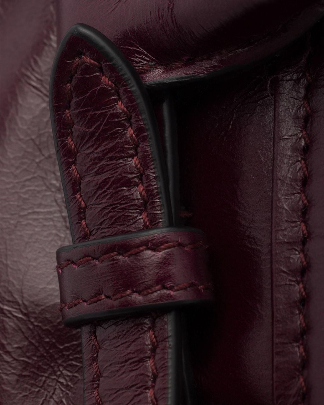 Prada Red Bonnie Leather Mini-Bag