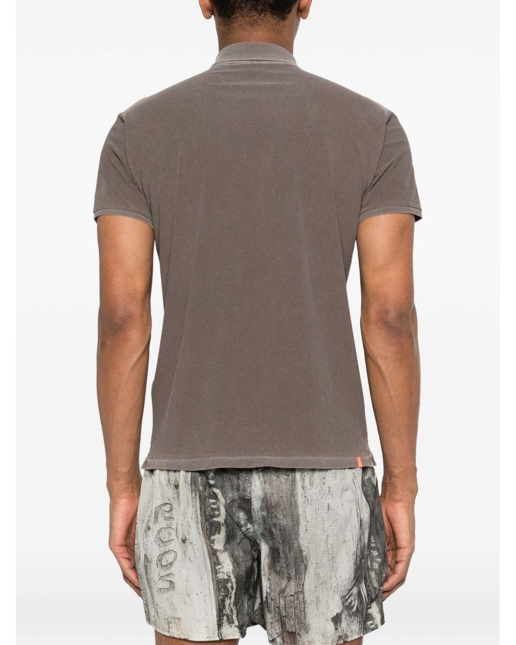 Polo Con Logo di Rrd in Gray da Uomo