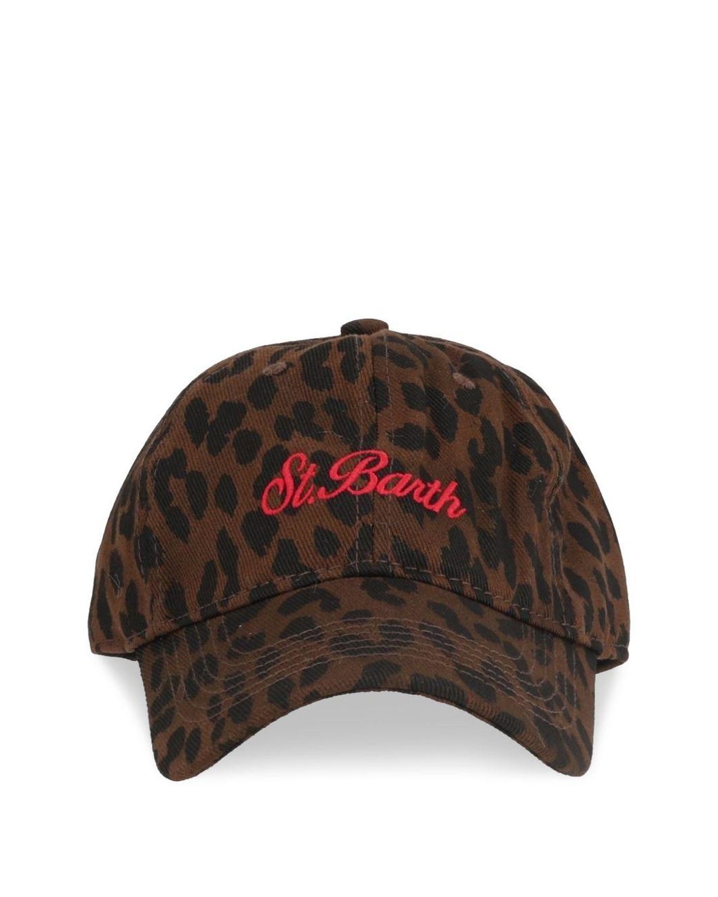 Cappello Con Visiera di Mc2 Saint Barth in Brown