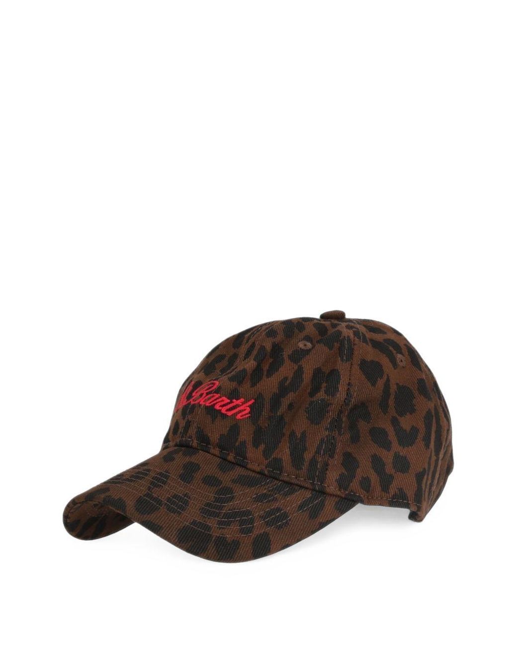 Cappello Con Visiera di Mc2 Saint Barth in Brown