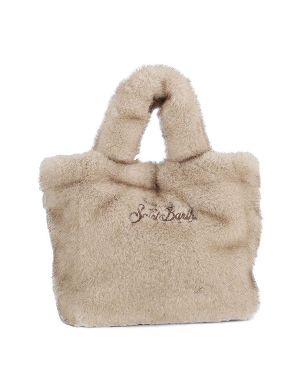 Borsa Mini Vanity Soft di Mc2 Saint Barth in Natural