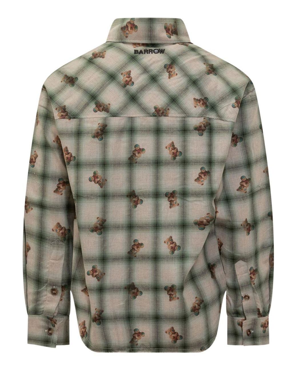 Camicia A Quadri di Barrow in Gray da Uomo