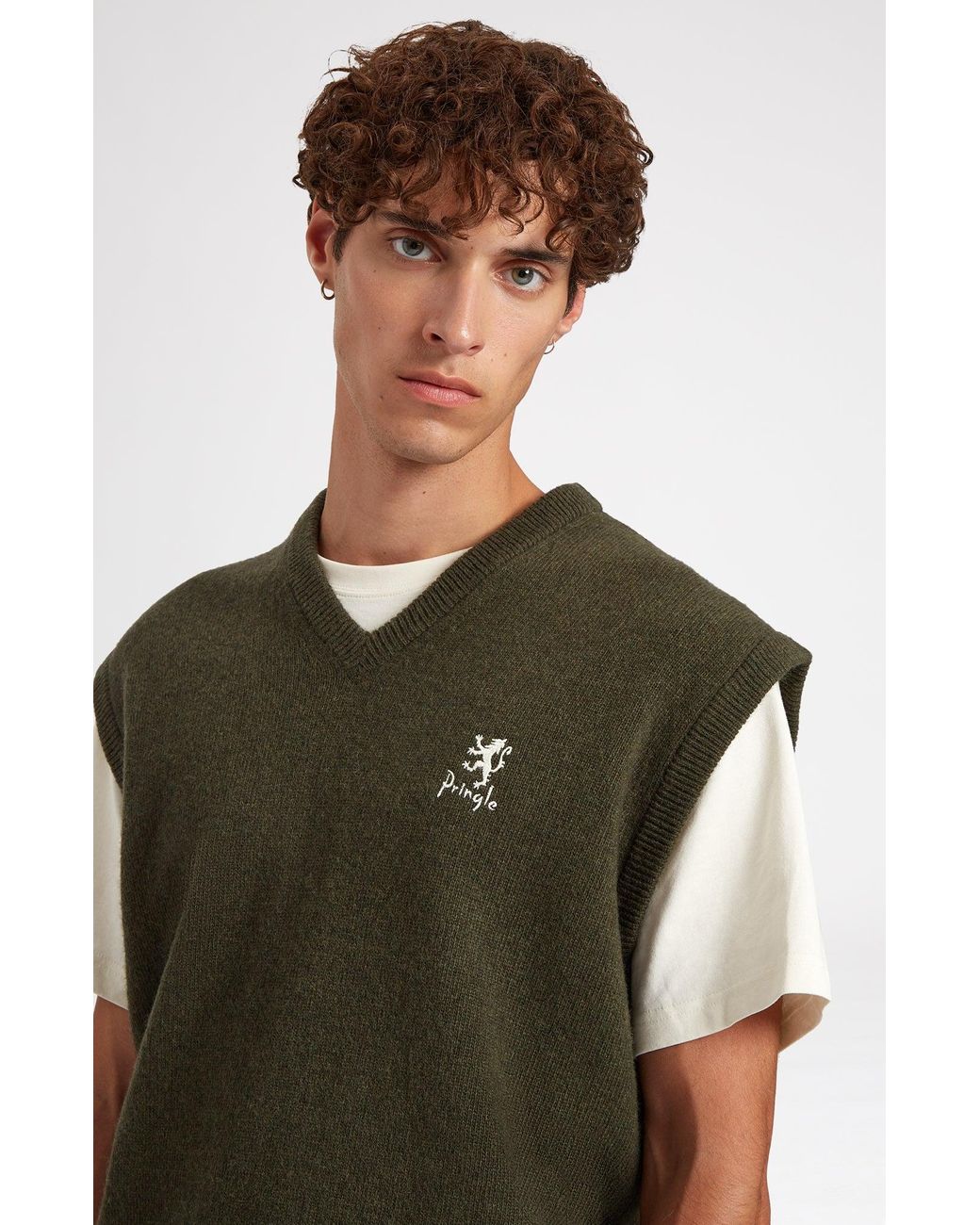 Scotland V Neck Sleeveless Jumper 