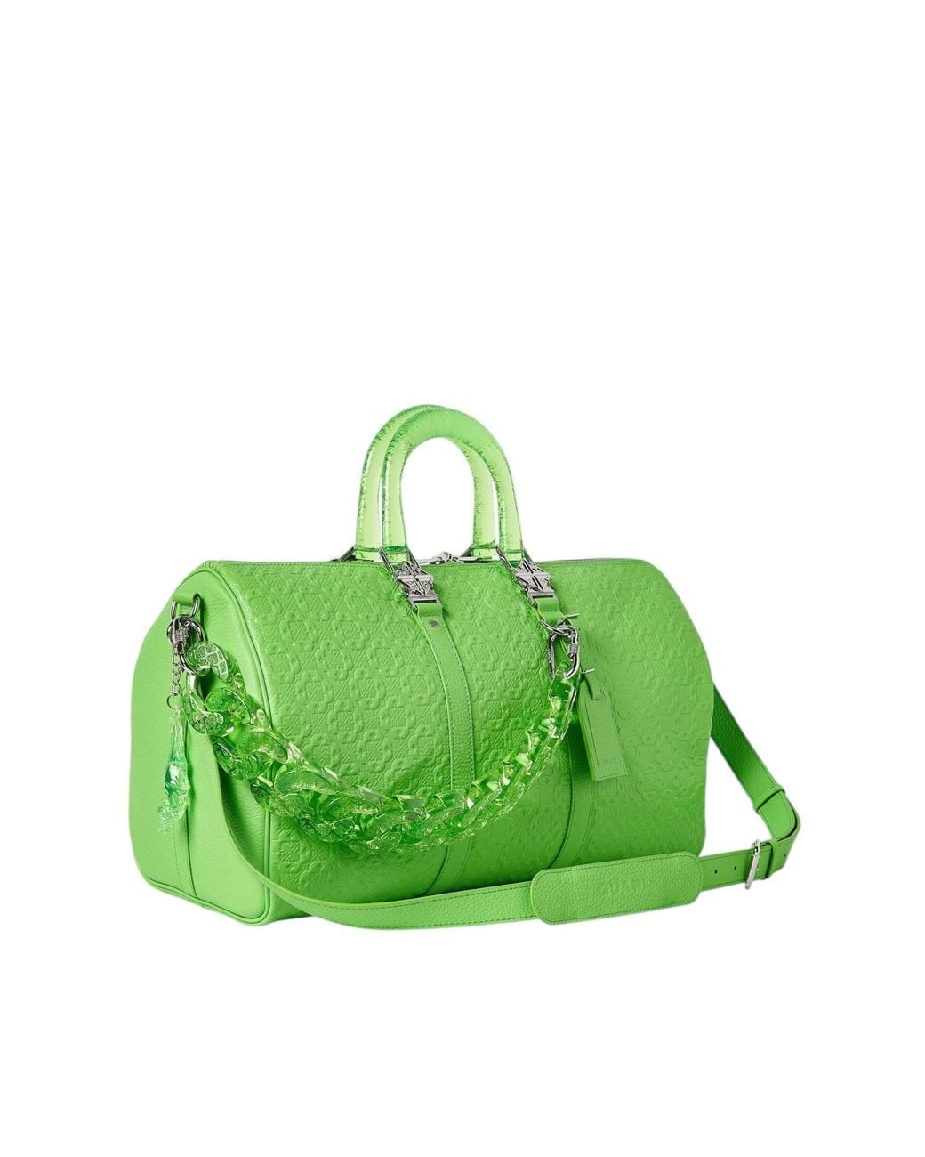 GUAPI Green Slime Duffle Bag for men