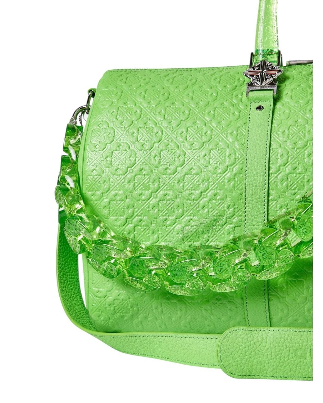 GUAPI Green Slime Duffle Bag for men