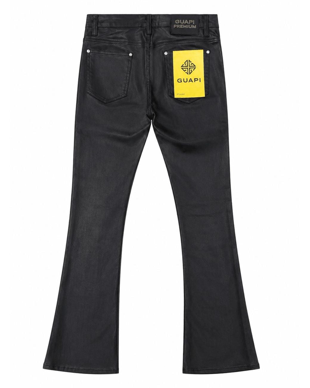 GUAPI Gray All Relic Waxed Denim for men