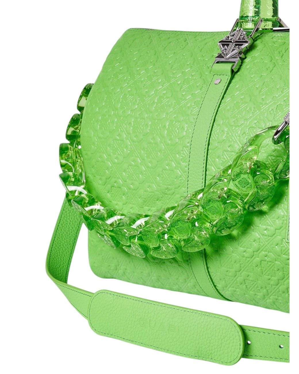 GUAPI Green Slime Duffle Bag for men