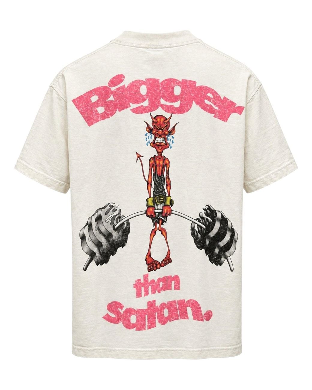 HELLSTAR Gray Muscle Beach T-Shirt for men