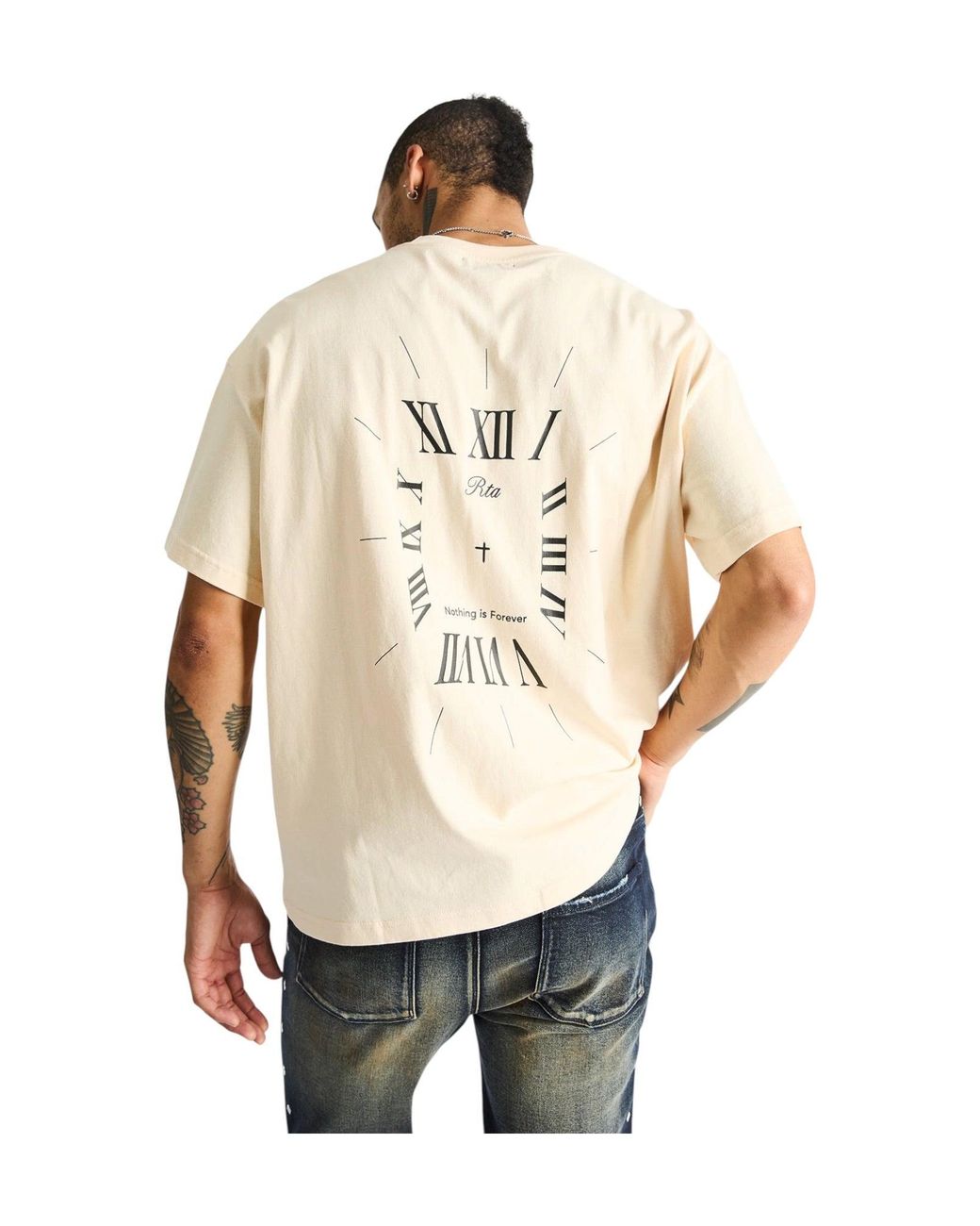 RTA Natural Bastien Pocket Tee for men