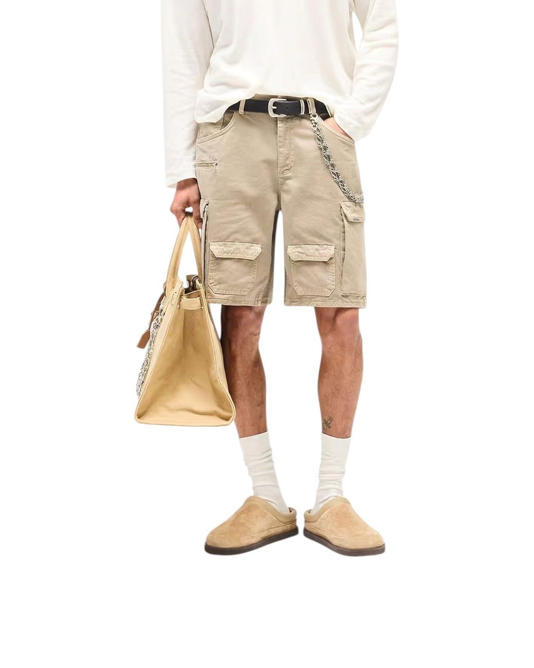 Represent Natural Mlm100486-25 Loaded Cargo Short for men